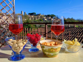 Lovely Balcony San Gimignano Apartments San Gimignano
